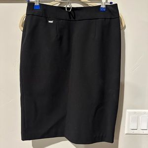 Black Calvin Klein pencil skirt